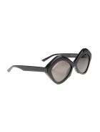 Woman Black Power Cat Sunglasses Balenciaga Woman Black Power Cat Sunglasses - Black