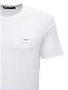 Dolce & Gabbana White Cotton T-shirt With Logo Dolce & Gabbana White Cotton T-shirt With Logo - White