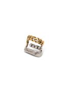 Alexander McQueen Punk Antique Brass Earring Alexander McQueen Punk Antique Brass Earring - Metallic