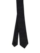 Saint Laurent Squared Tie Saint Laurent Squared Tie - Black Ivory