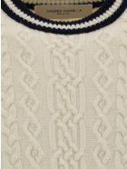 Golden Goose Devon Sweater Golden Goose Devon Sweater - Natural white/blue