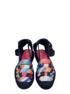 Castañer by Paul Smith Jean C Ps 001 Espadrilles In Blue Canvas Castañer by Paul Smith Jean C Ps 001 Espadrilles In Blue Canvas - blue