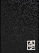 Givenchy Black Leather Card Holder With Logo Givenchy Black Leather Card Holder With Logo - Black