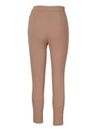 Elisabetta Franchi Logo Clamp Slim Trousers Elisabetta Franchi Logo Clamp Slim Trousers - Nude & Neutrals