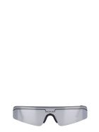Balenciaga Ski React Sunglasses In Silver Acetate Balenciaga Ski React Sunglasses In Silver Acetate - silver