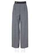 MSGM Pants With Logo MSGM Pants With Logo - GRIGIO