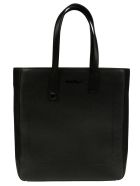 Salvatore Ferragamo Logo Stamped Shopper Bag Salvatore Ferragamo Logo Stamped Shopper Bag - Black