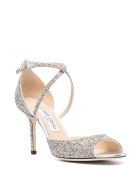 Emsy Glitter Sandals Jimmy Choo Emsy Glitter Sandals - Argento