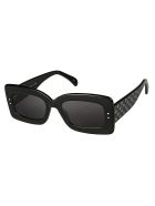 Alaia AA0029S Sunglasses Alaia AA0029S Sunglasses - Black Black Grey