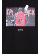 Throwback T-shirt In Black Cotton Throwback T-shirt In Black Cotton - black