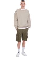 Stone Island Shorts In Green Cotton Stone Island Shorts In Green Cotton - green