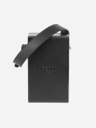 Fendi Vertical Box Bag In Smooth Leather Fendi Vertical Box Bag In Smooth Leather - Black