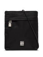 Givenchy Black Nylon Crossbody Bag With Logo Givenchy Black Nylon Crossbody Bag With Logo - Black