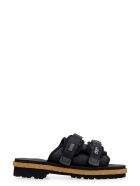 Moncler Genius Suicoke X 2 Moncler 1952 - Moto Mountain Slides Moncler Genius Suicoke X 2 Moncler 1952 - Moto Mountain Slides - black