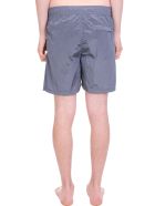 Stone Island Beachwear In Grey Polyester Stone Island Beachwear In Grey Polyester - grey