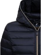 Save the Duck Saten Down Jacket In Black Nylon Save the Duck Saten Down Jacket In Black Nylon - Black