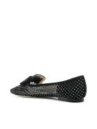 Jimmy Choo Suede W/crystal Mesh Jimmy Choo Suede W/crystal Mesh - Black Jet Mix Black Jet Mix