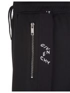 Logo-stripe Drawstring Shorts Givenchy Logo-stripe Drawstring Shorts