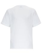 Saint Laurent Jersey T-shirt With Logo Saint Laurent Jersey T-shirt With Logo - White