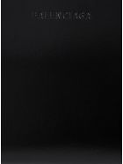 Balenciaga Essential Black Leather Wallet With Logo Balenciaga Essential Black Leather Wallet With Logo - Black