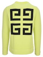 Givenchy 4g Intarsia Knitted Logo Jumper Givenchy 4g Intarsia Knitted Logo Jumper - YELLOW/BLACK