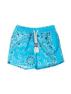 MC2 Saint Barth Light Blue Swimsuit With Print MC2 Saint Barth Light Blue Swimsuit With Print - Unico
