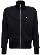 Givenchy Black Cotton Sweatshirt With Logo Givenchy Black Cotton Sweatshirt With Logo - Black