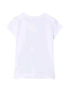 Monnalisa White T-shirt Monnalisa White T-shirt - Bianco
