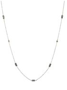 Lo Spazio Aquamarine and Diamond Necklace Lo Spazio Jewelry Lo Spazio Aquamarine and Diamond Necklace - Sky_Blue