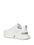 Dolce & Gabbana Chunkyn Leather Sneakers With Logo Dolce & Gabbana Chunkyn Leather Sneakers With Logo - White