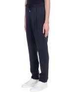 Giorgio Armani Pants In Blue Silk Giorgio Armani Pants In Blue Silk - blue