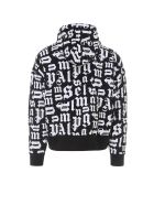 Palm Angels Sweatshirt Palm Angels Sweatshirt - Black White