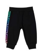Versace Young Newborn Black Joggers Versace Young Newborn Black Joggers - Multicolor