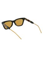 Gg0598s Sunglasses Gucci Gg0598s Sunglasses - 004 BLACK BLACK YELLOW