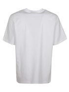 MSGM Chest Logo Print T-shirt MSGM Chest Logo Print T-shirt - White