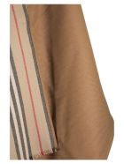 Burberry Icon Stripe Detail Wool Cape Burberry Icon Stripe Detail Wool Cape - Archive Beige