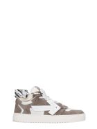 Off-White 3.0 Off Court Sneakers In White Leather - white
