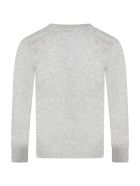Levi's Grey T-shirt For Kids With Logo Levi's Grey T-shirt For Kids With Logo - Grey