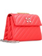 Off-White Jackhammer 24 Leather Shoulder Bag Off-White Jackhammer 24 Leather Shoulder Bag - red