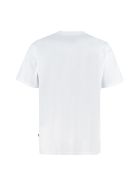 MSGM Logo Print Cotton T-shirt MSGM Logo Print Cotton T-shirt - Bianco