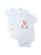 Ralph Lauren Romper Polo Bear Ralph Lauren Romper Polo Bear - Bianco