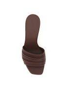 Neous Sham Pleated Mules Neous Sham Pleated Mules - CHOCOLATE (Brown)