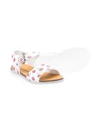 Monnalisa Strawberry Sandals Monnalisa Strawberry Sandals - Bianco/rosso