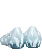 Melissa Light Blue Ballerina Flats For Girl With Clouds Melissa Light Blue Ballerina Flats For Girl With Clouds - Light Blue
