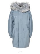 Mr & Mrs Italy Oversized Parka Mr & Mrs Italy Oversized Parka - Blue