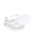 Monnalisa Glitter Silver Ballet Flats Monnalisa Glitter Silver Ballet Flats - Argento