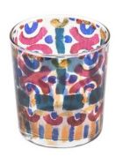 Glass Colored 8,5 X 9 Cm Le Botteghe su Gologone Glass Colored 8,5 X 9 Cm - Ice