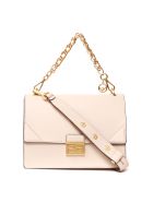 Fendi Kan U Powder Leather Shoulder Bag Fendi Kan U Powder Leather Shoulder Bag - Powder