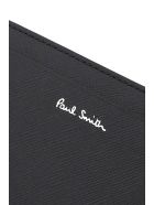 Paul Smith Mini Print Card Holder Paul Smith Mini Print Card Holder - Nero