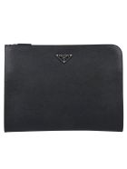 Prada Logo Document Holder Prada Logo Document Holder - Nero